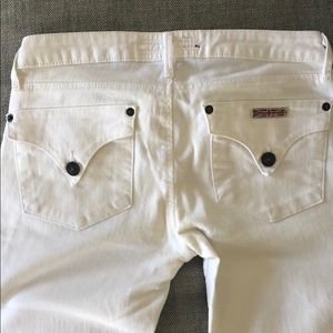 Perfect condition Hudson white jeans